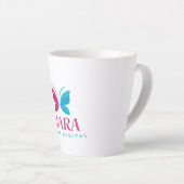 Tasse Latte Taza de Café Latte – Mara Sabor para Disfrutar (Angle droit)