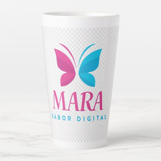 Tasse Latte Taza de Café MARA – Sabor Digital (Devant)
