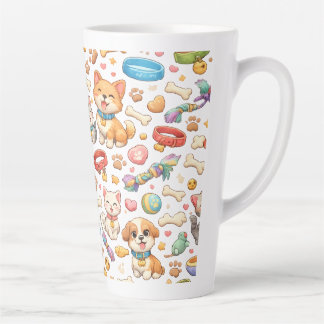 Tasse Latte Taza mascota adorable