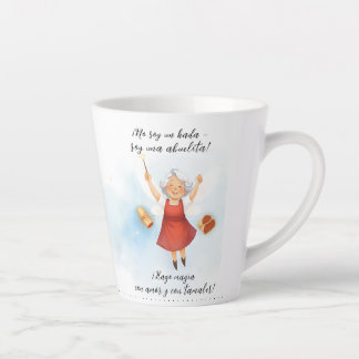 Tasse Latte Taza para la Abuela - Food Collection