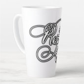 Tasse Latte Taza respect  (Angle gauche)