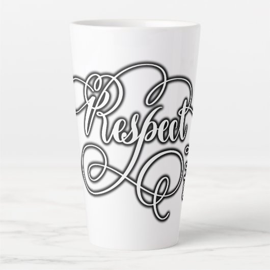 Tasse Latte Taza respect  (Devant)