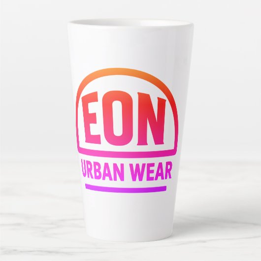TASSE LATTE TAZA ROSA EON URBAN WEAR (Devant)