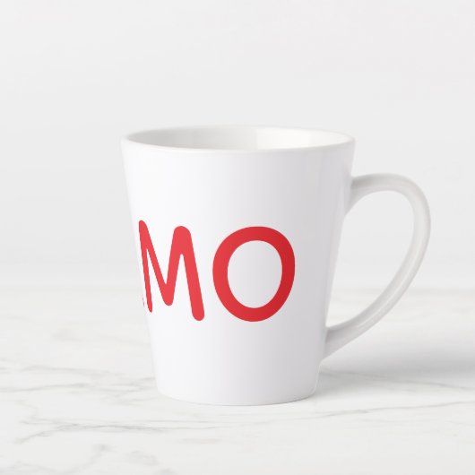 Tasse Latte Taza TE AMO (Droite)