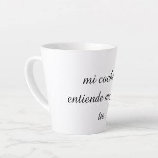 Tasse Latte taza vilianes de humor 