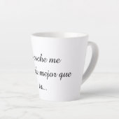 Tasse Latte taza vilianes de humor  (Angle droit)
