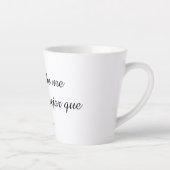 Tasse Latte taza vilianes de humor  (Droite)