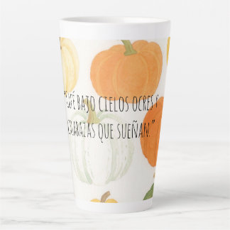 Tasse Latte tazas para otoño