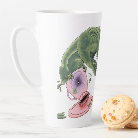 Tasse Latte Tea Rex (En situation)