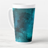 Tasse Latte Teal Galaxy Series 7 (Angle gauche)