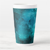 Tasse Latte Teal Galaxy Series 7 (Devant)