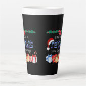 Tasse Latte Techs Père Noël (Devant)