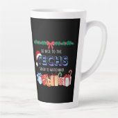 Tasse Latte Techs Père Noël (Droite)