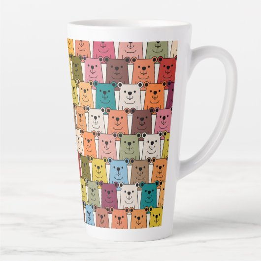 Tasse Latte Teddy Bear (Droite)