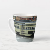 Tasse Latte Téléphérique de San Francisco (Angle gauche)