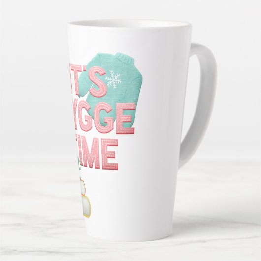 Tasse Latte Temps de jonction (Angle droit)