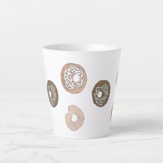 Tasse Latte Temps de pause (Devant)