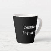 Tasse Latte Tennis (Angle droit)