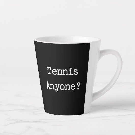 Tasse Latte Tennis (Droite)