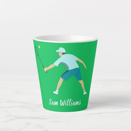 Tasse Latte Tennis (Devant)