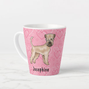Tasse Latte Tervueren à poil doux Motif Cœur Amour de Chien