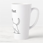 Tasse Latte Test de gravité avec un chat drôle | Science migno (Droite)