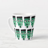 Tasse Latte Tête de monstre de Frankenstein (Angle gauche)