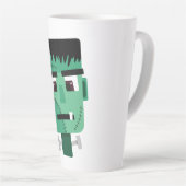 Tasse Latte Tête de monstre de Frankenstein (Angle droit)