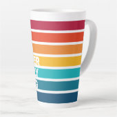 Tasse Latte Texte d'expression de conception mignonne pour la  (Angle droit)