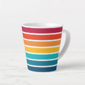 Tasse Latte Texte d'expression de design élégant pour la journ (Angle droit)
