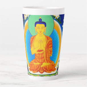 Tasse Latte Thangka oriental Cool Prabhutaratna Bouddha