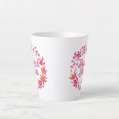 Tasse Latte Thank You note (Devant)