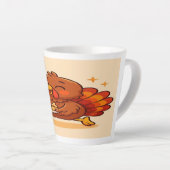 Tasse Latte Thanksgiving Mug: Feast Mode Activated (Angle droit)