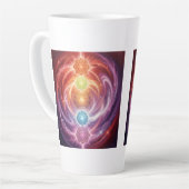 Tasse Latte The 7 Chakras´10 (Angle gauche)