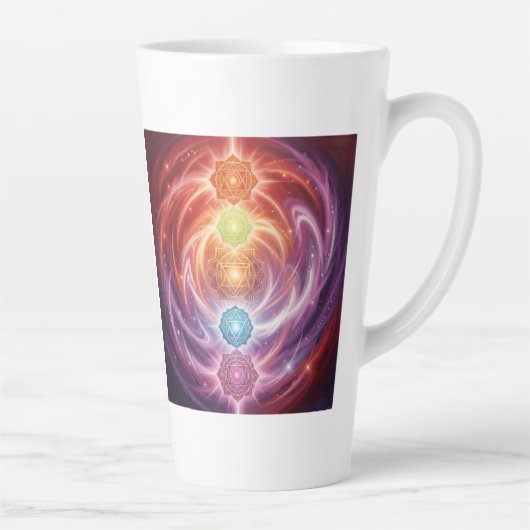 Tasse Latte The 7 Chakras´10 (Droite)