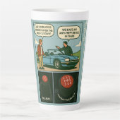 Tasse Latte The Anti-Theft Device (Stick Shift) (Devant)