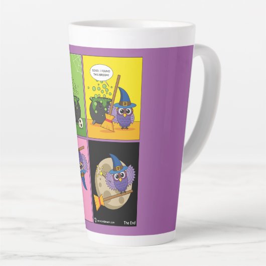 Tasse Latte The Apprentice Wizard - Cleaning (Angle droit)