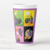 Tasse Latte The Apprentice Wizard - Cleaning (Devant)
