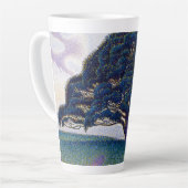 Tasse Latte The Bonaventure Pine, Oil Painting, Paul Signac (Angle gauche)