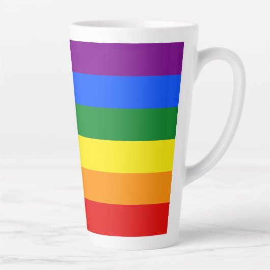 Tasse Latte The Colors of the rainbow (Droite)