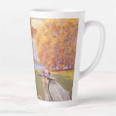 Tasse Latte Thé de l'après-midi dans le parc (Droite)