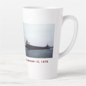 Tasse Latte The Edmund Fitzgerald with Crew Names (Droite)