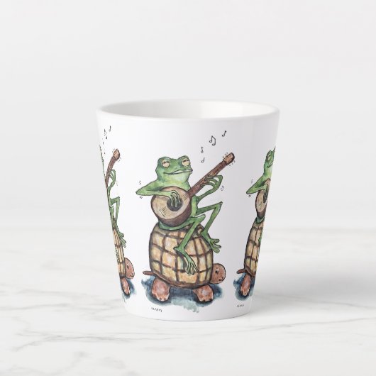 Tasse Latte The Frogs Of Progress (Devant)