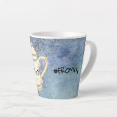 Tasse Latte Thé? #FROMily De Fandom Liu Diner Design 12 oz (Angle droit)