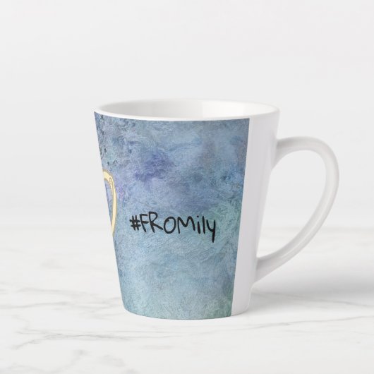 Tasse Latte Thé? #FROMily De Fandom Liu Diner Design 12 oz (Droite)