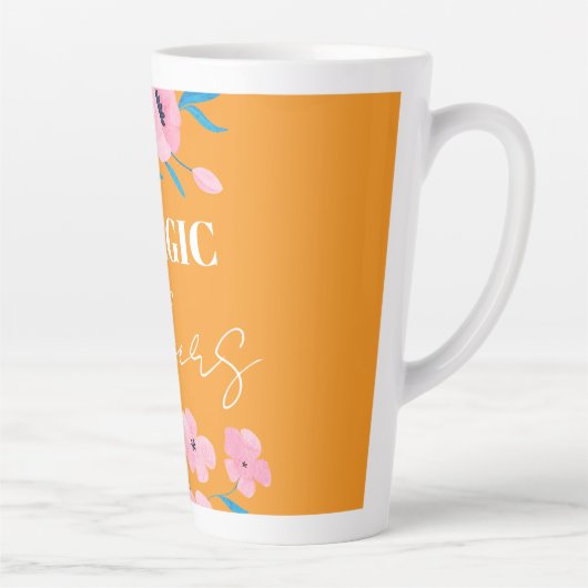Tasse Latte The magic of Flowers (Droite)
