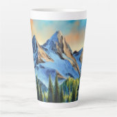 Tasse Latte The Mountains Call Me (Devant)