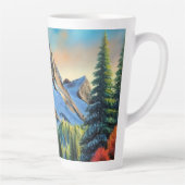 Tasse Latte The Mountains Call Me (Droite)