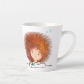 Tasse Latte The red head cutie (Droite)