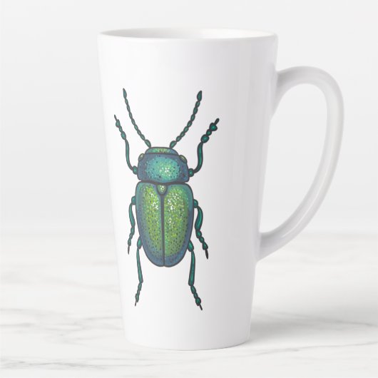 Tasse Latte The tansy beetle (Droite)